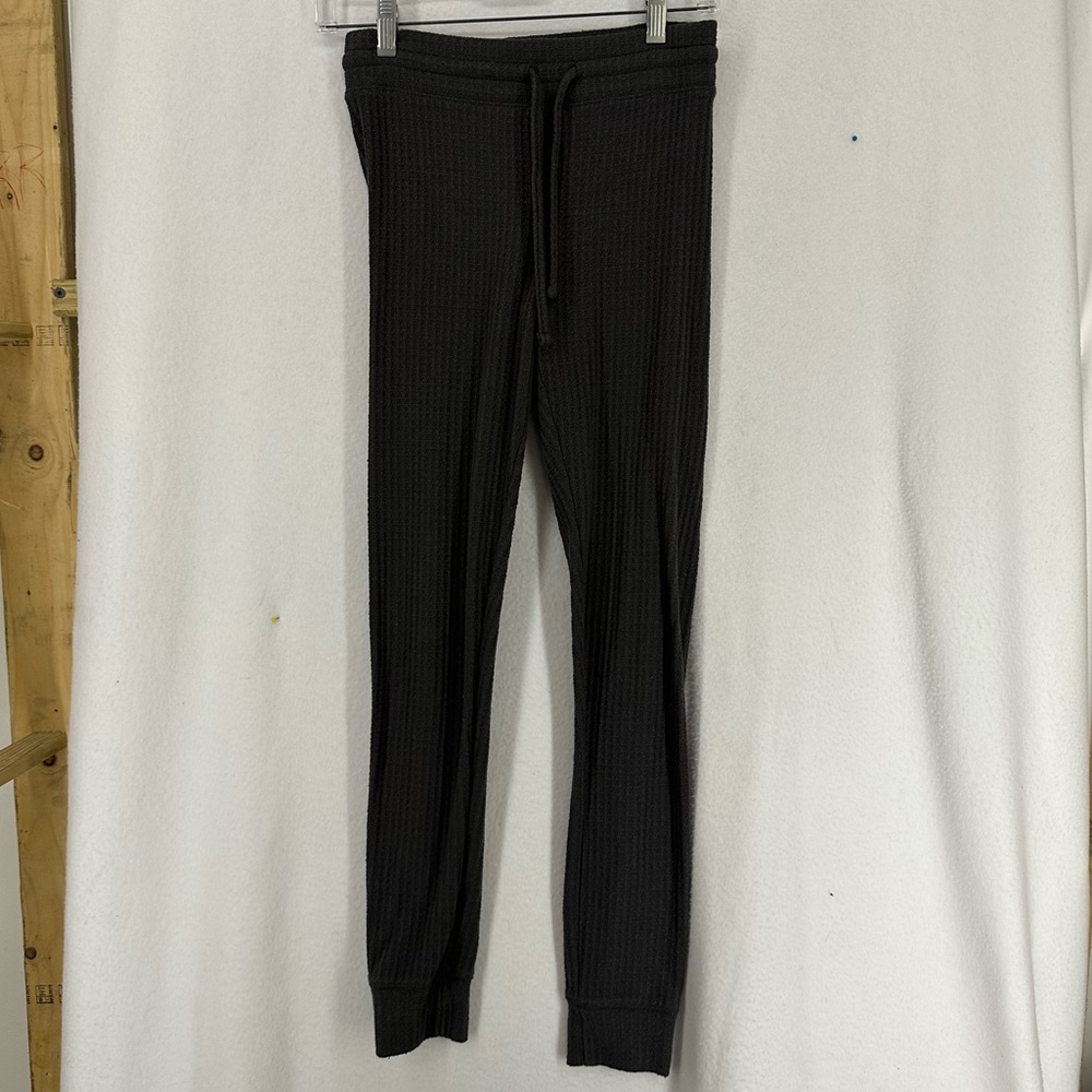 Gap Waffle Knit Jogger Sweatpants Womens XS Grey